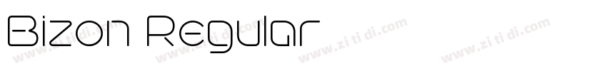 Bizon Regular字体转换 Bizon Regular字体转换
